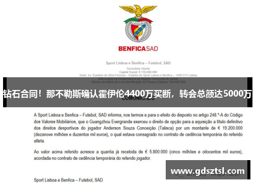 钻石合同！那不勒斯确认霍伊伦4400万买断，转会总额达5000万